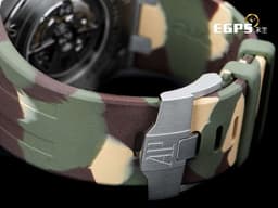 Audemars Piguet 愛彼 AP錶 Royal Oak Offshore 皇家橡樹 離岸型 26400SO.OO.A054CA.01 <font color=#006400>綠色陶瓷框 迷彩 大熊貓</font> 26400 SO 計時碼表 <font color=#FF0000>2018年保卡 另附原廠卡其綠色橡膠錶帶</font> 自動上鍊 44mm