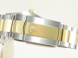 ROLEX 勞力士 DATEJUST 126333 蠔式日誌型 半金款 18K黃金 <font color="#009100">綠羅馬時標面盤</font> DJ41 經典三角坑紋錶圈 <font color="#FF0000">2019年保卡</font> 自動上鍊 41mm