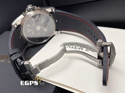 ROGER DUBUIS 羅傑杜彼 DBEX0602 Excalibur 王者系列 不鏽鋼材質 藍色放射紋面盤 夜光指針及時標 2019年保單 台灣公司貨&nbsp; 自動上鍊 45mm