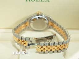 ROLEX 勞力士 DateJust DJ 31 278273 不鏽鋼＆18K黃金材質 半金款 <font color="#70cce1"> 深灰色鑽石時標面盤 原廠鑲嵌鑽石時標 </font> <font color="#ff0000">2026年保卡 五珠紀念型錶帶 </font> 自動上鍊 31mm