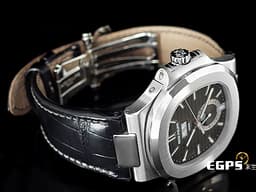 Patek Philippe 百達翡麗 PP錶 Nautilus Annual Calendar 5726 金鷹系列 5726A-001 不鏽鋼材質 <font color="#05f0f0">年曆錶 月相盈虧 實用年曆功能的熱賣缺貨款金鷹系列</font><font color="#FF0000"> 2023年保單 台灣公司貨</font>&nbsp;自動上鏈 40.5mm