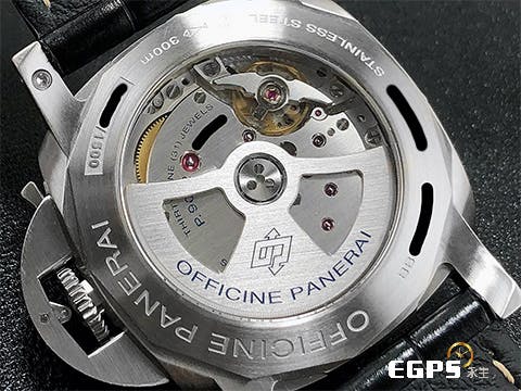 PANERAI 沛納海 Luminor Marina PAM01321 三日鍊 PAM1321 經典三明治面盤 藍色小秒針 菸草色夜光  2022年保單 兩地時間 動能儲存顯示 自動上鍊  44mm