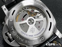 PANERAI 沛納海 Luminor Marina PAM01321 三日鍊 PAM1321 經典三明治面盤 藍色小秒針 菸草色夜光 <font color=#FF0000> 2022年保單</font> 兩地時間 動能儲存顯示 自動上鍊  44mm