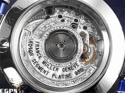 FRANCK MULLER  FM  法蘭穆勒 Double Mystery 神秘 DM42D2RCD <font color=#FF0000> 原鑲滿天星鑽石面盤、雙排鑽圈、鑽耳、鑽扣 </font> 18K白金材質 自動上鍊 42mm