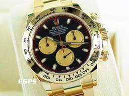 ROLEX 勞力士 Daytona 迪通拿 116508 計時碼表<font color="#FF0000"> 2019年保單 保羅紐曼面盤 </font> 經典黃黑配色面盤 <font color="#FFFF33"> 此錶歡迎各路錶友以RM、 PP、AP、勞力士 來店交換，本店將以最高價評估～</font> 黃K金材質 自動上鍊 40mm