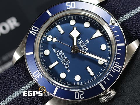 TUDOR 帝舵 Black Bay Fifty-Eight 79030B 碧灣 BB58 海軍藍 織紋錶帶款 水鬼 79030 B 復古 雪花針 MT5402自製機芯 2026年新式保卡 潛水錶 自動腕錶 39mm