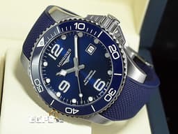 LONGINES 浪琴 Hydro Conquest 康卡斯 深海征服者 L37814969 <font color="#136aa0">藍色面盤 藍水鬼 陶瓷錶圈</font> 浪鬼 不鏽鋼&nbsp;<font color="#FF0000">2019年保單</font>&nbsp;<font color="#ff0000">台灣公司貨</font> 自動腕錶 潛水錶 41mm