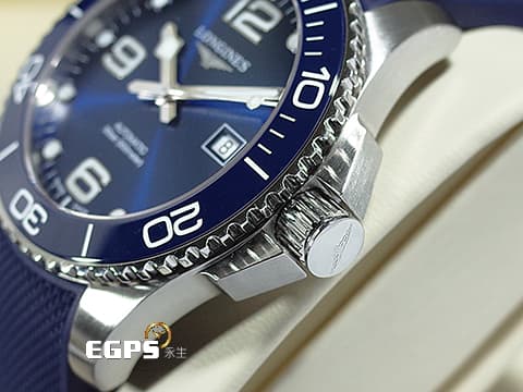 LONGINES 浪琴 Hydro Conquest 康卡斯 深海征服者 L37814969 藍色面盤 藍水鬼 陶瓷錶圈 浪鬼 不鏽鋼&nbsp;2019年保單&nbsp;台灣公司貨 自動腕錶 潛水錶 41mm