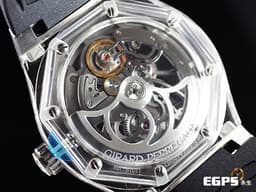 GIRARD PERREGAUX GP 芝柏 LAUREATO 桂冠系列 ABSOLUTE LIGHT 81071-43-231-FB6A <font color="#05f0f0">八角形藍寶石水晶玻璃錶殼 鏤空面盤</font> <font color="#ff0000">2020年保單 全球限量88只 新錶訂價：2,530,000元</font>&nbsp;自動上鏈&nbsp;44mm