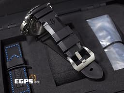 PANERAI 沛納海 Luminor Submersible PAM973 三日鍊 <font color="#4169e1">藍色小秒針</font> PAM00973 <font color="#FF0000"> 2020年保卡 台灣公司貨</font>&nbsp;不鏽鋼材質 潛水錶 自動上鍊 42mm