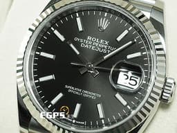 ROLEX 勞力士 Datejust 36 蠔式日誌型 126234 經典 DJ36 經典三角坑紋外圈&nbsp;<font color="#ff0000">2024年保卡</font> <font color="#ff0000">紀念型（Jubilee）五銖錶帶</font> 自動上鍊 36mm