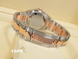 ROLEX 勞力士 Datejust 31 蠔式日誌型 278271 <font color="#faa329">原廠鑽石時標面盤&nbsp;永恆玫瑰金 半金款</font> DJ31 經典三角坑紋外圈&nbsp;<font color="#ff0000">2021年保卡</font>&nbsp;<font color="#ff0000">蠔式（Oyster）三節板帶</font> 自動上鏈 31mm