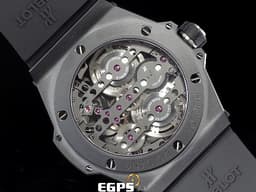 HUBLOT 宇舶 Big Bang 大爆炸 MECA-10 Black Magic 45 <font color="#5c5c5c">黑色魔力&nbsp;黑陶瓷</font>&nbsp;414.CI.1123.RX <font color="#fa00fa">十日鍊&nbsp;特殊三方動能顯示</font> 鏤空面盤 <font color="#FF0000">2023年電子保單</font>&nbsp;手上鍊 45mm