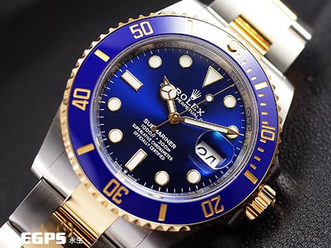 ROLEX 勞力士 Submariner 潛航者 126613LB 陶瓷框 126613 半金款 藍水鬼 2025年保卡 3235新機芯 潛水錶 自動上鍊 41mm