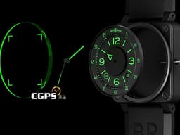 Bell &amp; Ross 柏萊士 Instruments系列 BR03-92-CBL 黑陶瓷 <font color="#00ff00">綠色藍寶石水晶玻璃</font> HUD抬頭顯示器概念 <font color="#FF0000">全球限量999只 2020年保卡 台灣公司貨</font>&nbsp;飛行錶 自動上鍊 42mm