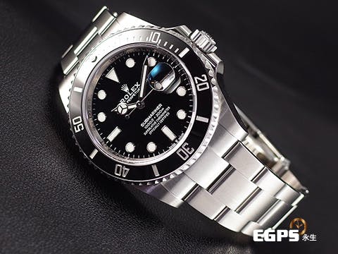 ROLEX 勞力士 Submariner 潛航者 126610LN 陶瓷框 126610 LN 黑水鬼 3235新機芯 2024年保單 潛水錶 自動上鍊 41mm