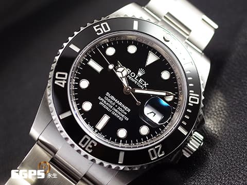 ROLEX 勞力士 Submariner 潛航者 126610LN 陶瓷框 126610 黑水鬼 3235新機芯 2023年保單 潛水錶 自動上鍊 41mm