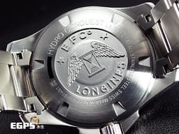 LONGINES 浪琴 Hydro Conquest 康卡斯 深海征服者 L37824566 浪鬼 <font color=#FF0000>黑色陶瓷錶圈 黑色面盤 黑水鬼</font> 不鏽鋼 <font color=#FF0000>2024年保單</font> 潛水錶 自動上鍊 43mm