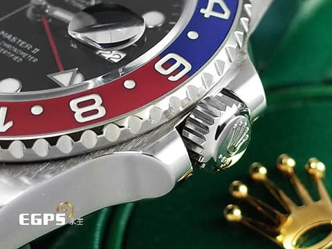 ROLEX 勞力士 GMT-Master II 格林威治型 126710 BLRO 陶瓷紅藍雙色框 126710BLRO 兩地時區 Pepsi 百事圈 可樂圈 2021年保卡 蠔式（Oyster）三板錶帶 自動上鍊 40mm