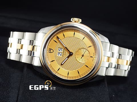 TUDOR 帝舵 GLAMOUR DOUBLE DATE  M57103-0003   半金 金色面盤 2024年新式保卡 半金腕錶超值首選款 透明表背 自動上鍊 42mm