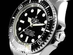 ROLEX 勞力士 Sea-Dweller DEEPSEA 蠔式 海使者 深海 116660 水鬼王 黑鬼王 <font color="#2d58be">深潛3900米</font> 不鏽鋼&nbsp;黑色陶瓷錶圈<font color="#ff0000"> 2017年保單 </font>排氦氣閥 潛水錶 自動上鍊 44mm