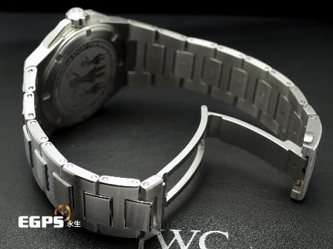 IWC 萬國 INGENIEUR 工程師系列  IW323909 不鏽鋼材質&nbsp;勞倫斯體育公益基金會 藍色面盤&nbsp;特別款 限量1500只&nbsp;自動上鍊 40mm