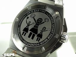 IWC 萬國 INGENIEUR 工程師系列  IW323909 不鏽鋼材質&nbsp;<font color="#05f0f0">勞倫斯體育公益基金會 藍色面盤</font>&nbsp;<font color="#ff0000">特別</font><font color="#FF0000">款 限量1500只&nbsp;</font>自動上鍊 40mm