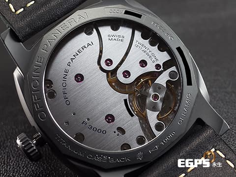 PANERAI 沛納海 RADIOMIR PAM997 啞光黑色陶瓷材質 PAM00997 軍綠色三明治面盤 三日鍊 手上鍊 台灣公司貨&nbsp;2019年保單 極新品相，RADIOMIR軍綠色系列，啞光黑色陶瓷是手上鍊版本最有質感的款式之一  48mm