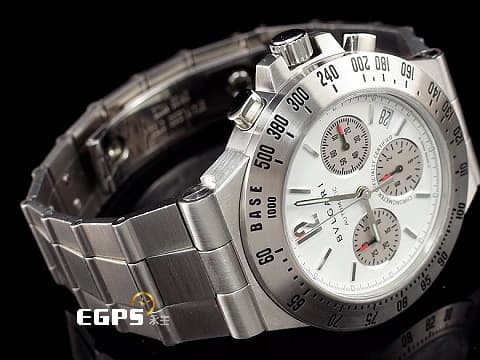 BVLGARI 寶格麗 BULGARI Diagono系列 Tachymetric Chronograph 計時碼錶 CH40STA 不鏽鋼材質 灰白熊貓計時面盤&nbsp;自動上鍊 40mm
