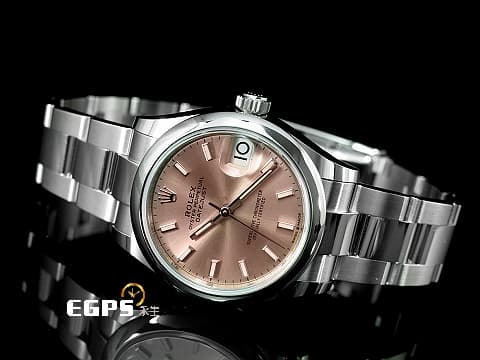 ROLEX 勞力士 Datejust 31 蠔式日誌型 278240 粉紅色錶面盤 經典 DJ31 不鏽鋼 2024年保單 自動上鍊 31mm 自動上鍊 31mm