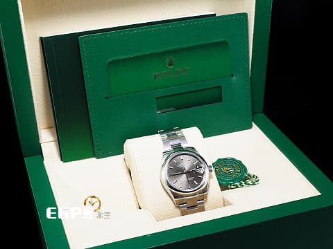 ROLEX 勞力士 Oyster Perpetual Datejust 31 蠔式恆動 278240 不鏽鋼材質 經典灰色面盤 2025年新式保卡  蠔式三節錶帶  自動上鍊 31mm
