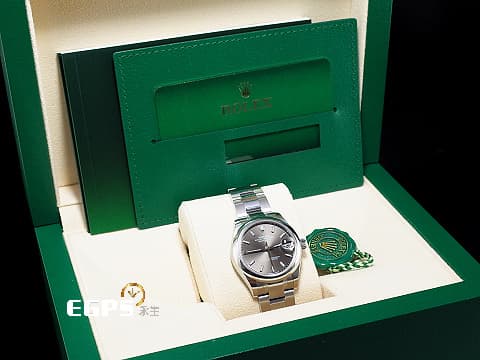 ROLEX 勞力士 Oyster Perpetual Datejust 31 蠔式恆動 278240 不鏽鋼材質 經典灰色面盤 2024年保單 新式保卡  蠔式三節錶帶  自動上鍊 31mm