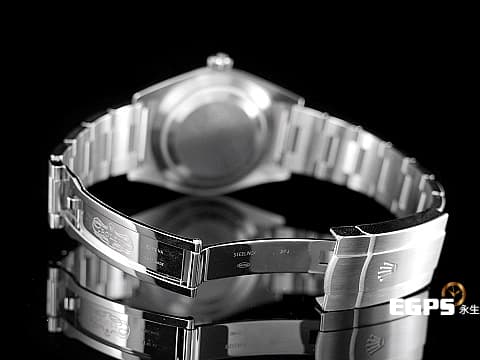 ROLEX 勞力士 Oyster Perpetual 蠔式恆動型 114300&nbsp;藍色太陽紋面盤 經典 OP39 不鏽鋼&nbsp;大三針 自動上鍊 39mm