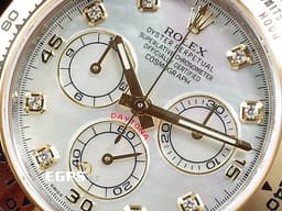 ROLEX 勞力士 Cosmograph Daytona 宇宙計時型 迪通拿 116503NG<font color="#FF0000">&nbsp;</font><font color="#96d8e8">絕版停產錶款 白色珍珠貝母面盤 原廠鑽石時標</font>&nbsp;計時碼表 <font color="#f9e87b">18K黃金材質 半金款</font> 賽車錶&nbsp;<font color="#ff0000">2021年保卡</font><font color="#ff0000">&nbsp;</font>自動上鏈 40mm