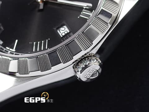 TUDOR 帝舵 ROYAL 皇家系列 28500-0003 黑色面盤 立體羅馬數字時標 割坑紋與磨光飾面間隔錶圈 不鏽鋼 2025年保單 自動上鍊 38mm