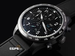 IWC 萬國 Pilot`s Chronograph 41 飛行員 Mercedes-AMG PETRONAS F1 馬石油 IW388108 <font color="#05f0f0">馬石特別版</font>&nbsp;<font color="#05f0f0">星期&amp;日期顯示窗 鈦金屬材質</font>&nbsp;<font color="#ff0000">2026年保卡 最新EasX-CHANGE錶帶更換系統</font> 飛行錶 自動上鍊 41mm