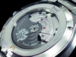 PIAGET 伯爵 Polo Chronograph 計時碼錶 G0A41006 <font color="#0080FF">藍色條紋錶盤</font> 不鏽鋼 <font color="#FF0000">2026年保單</font> 自動上鍊 42mm