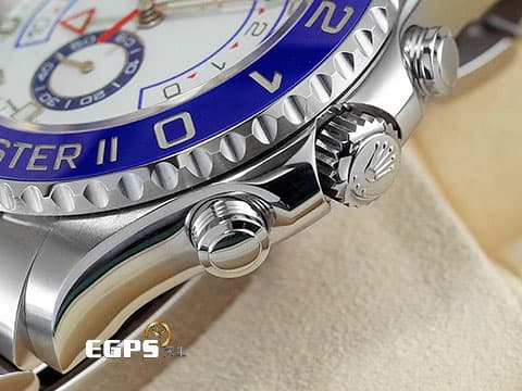 ROLEX 勞力士 Yacht-Master II 遊艇名仕 116680 絕版增值中~ 停產~~~ 2023年保單 新式保卡  新款賓士指針   藍色陶瓷錶圈  帆船倒數計時 不鏽鋼錶款 陶瓷框  44mm