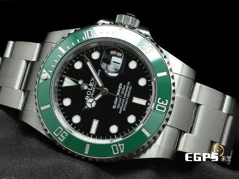 ROLEX 勞力士 Submariner 潛航者 126610LV MK1 綠水鬼 綠色陶瓷圈 黑色面盤 126610 LV 不鏽鋼 星巴克～ 2022年新式綠卡 潛水錶 自動上鍊 41mm