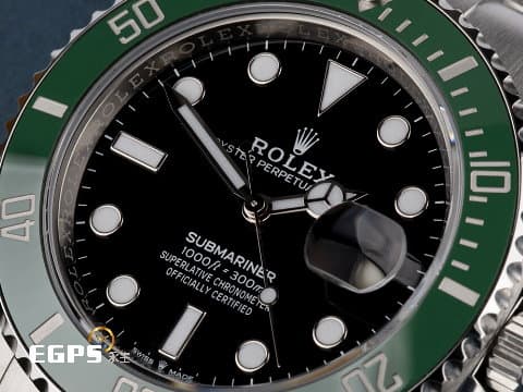 ROLEX 勞力士 Submariner 潛航者 126610LV MK1 綠水鬼 綠色陶瓷圈 黑色面盤 126610 LV 不鏽鋼 星巴克～ 2022年新式綠卡 潛水錶 自動上鍊 41mm