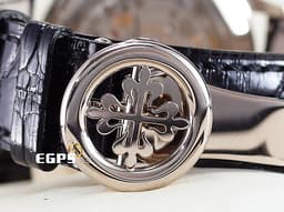 Patek Philippe 百達翡麗 PP錶 Complications Annual Calendar 複雜功能時計 5396G-001 年曆錶 月相盈虧 18K白金材質 <font color=#FF0000>2021年台灣公司貨</font> 5396 G 自動上鍊 38.5mm