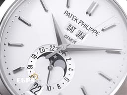 Patek Philippe 百達翡麗 PP錶 Complications Annual Calendar 複雜功能時計 5396G-001 年曆錶 月相盈虧 18K白金材質 <font color=#FF0000>2021年台灣公司貨</font> 5396 G 自動上鍊 38.5mm