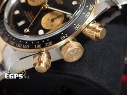 TUDOR 帝舵 Black Bay Chrono S&amp;G 碧灣 79363N-0001 <font color="#e6de98">周杰倫配戴款 18K黃金 半金熊貓</font> 79363 N 計時碼錶 <font color="#FF0000">MT5813自製機芯 2025年新式保卡</font> 賽車錶 自動上鍊 41mm
