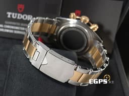 TUDOR 帝舵 Black Bay Chrono S&amp;G 碧灣 79363N-0001 <font color="#e6de98">周杰倫配戴款 18K黃金 半金熊貓</font> 79363 N 計時碼錶 <font color="#FF0000">MT5813自製機芯 2025年新式保卡</font> 賽車錶 自動上鍊 41mm