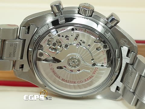 OMEGA 歐米茄 Speedmaster 超霸 RACING 賽車 賽車風格面盤設計 計時碼錶 32932445101001 同軸擒縱 2018年保卡&nbsp;大師天文台 自動上鏈 44.25mm