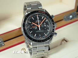 OMEGA 歐米茄 Speedmaster 超霸 <font color="#fdae26">RACING 賽車 賽車風格面盤設計</font> 計時碼錶 32932445101001 同軸擒縱 <font color="#FF0000">2018年保卡</font>&nbsp;大師天文台 自動上鏈 44.25mm
