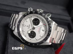 TUDOR 帝舵 Heritage Black Bay Chrono 79360N 碧灣 計時碼錶 <font color="#FF0000">2025年保卡、最熱門、最搶手的白熊貓面盤，MT5813自製機芯</font> 自動上鍊 41mm