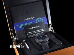 PANERAI 沛納海 Luminor Marina Carbotech™ PAM01661&nbsp;<font color="#4F4F4F">碳纖維複合材質錶殼</font> PAM1661 <font color="#4169e1">藍色夜光三明治面盤&nbsp;</font>三日鍊 小秒針 <font color="#FF0000">2022年保單</font> 自動上鍊 44mm