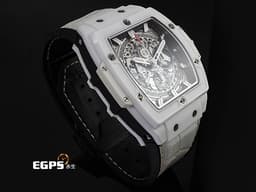 HUBLOT 宇舶 Spirit of Big Bang White Ceramic 大爆炸 靈魂系列 641.HX.0173.LR <font color="#05f0f0">白色陶瓷材質錶殼</font>&nbsp;計時碼表 酒桶型 <font color="#FF0000">2020年卡&nbsp;</font>自動上鍊 42mm
