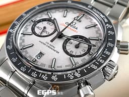 OMEGA 歐米茄 Speedmaster Racing 超霸 32930445104001 計時碼表 <font color="#FFFFFF">熊貓面盤</font>&nbsp;不鏽鋼 同軸擒縱 <font color="#FF0000">2021年保單</font> 賽車錶 自動上鍊 44.25mm